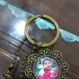 Móc khóa in hình handmade