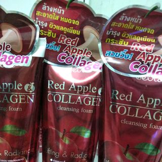 Mỹ phẩm Thái Lan Sữa rửa mặt Collagen Táo đỏ