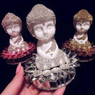 Tượng Phật Thích Ca Mô Ni - Phụ Kiện Xe Hơi - Đồ Chơi Ô Tô - Trang Trí Nhà Cửa
