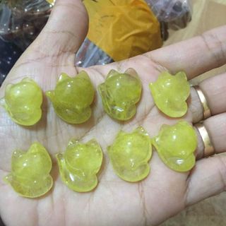 Hồ ly thạch anh tóc baby - MSP 452