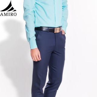 Quần âu nam xanh tím than Amiro AQU1052