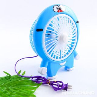quạt để bàn hình đôremon
