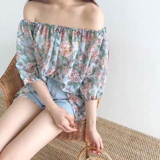 ÁO TRỄ VAI HOA