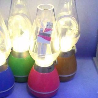 Đèn dầu điện tử LED thổi tắt-mở