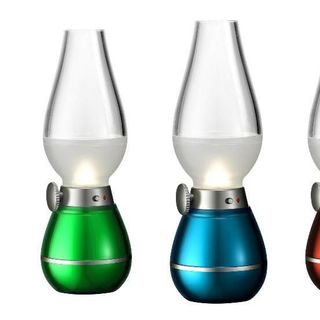 Đèn dầu điện tử LED thổi tắt-mở