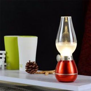 Đèn dầu điện tử LED thổi tắt-mở
