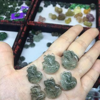 Hồ ly thạch anh tóc xanh - MSP 455