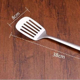 Xẻng Thủng Inox cán gỗ tự nhiên