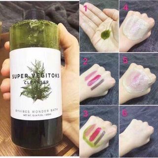 sữa rửa mặt thải độc rau củ super