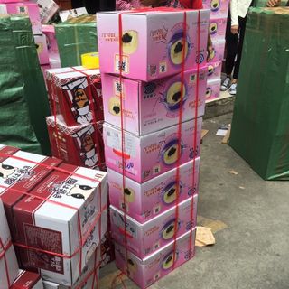 Bánh Bông lan việt quất -