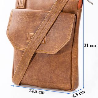 Túi đeo chéo Unisex Ipad 06 ĐEN