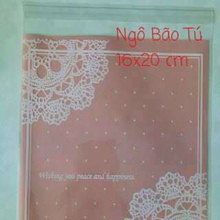 Combo 10c bao bì squishy kích thước 16x20cm