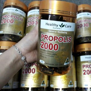 Keo ong Úc Healthy Care Propolis 2000mg 200 viên