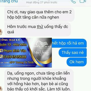 Bột đậu dinh dưỡng hỗ trợ Tăng Cân