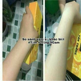 Tắm Trắng Vitamin C Tắm trắng Cam