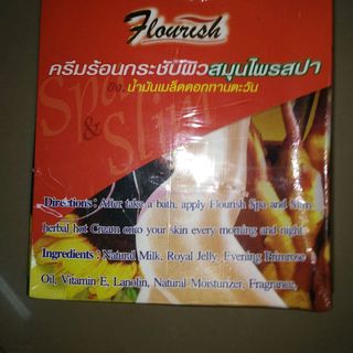 Kem tan mỡ bụng Flourish 500g
