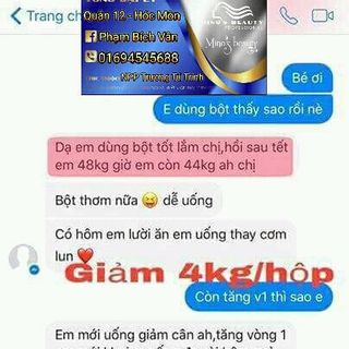 Bột đậu dinh dưỡng hổ trợ Giảm Cân