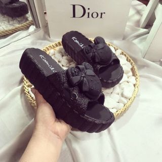 dép nhựa cao cute