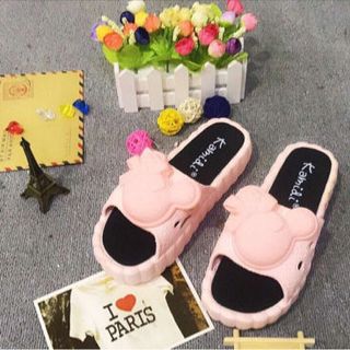 dép nhựa cao cute