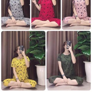 bộ đồ mặc nhà bộ cá