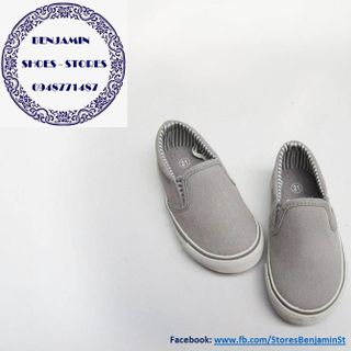 Giày trẻ em hiệu Obaibi Okaidi xuất Đức - giày lười xám