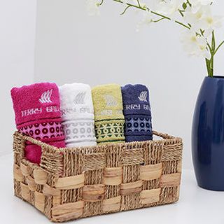 Khăn tắm Hàn Quốc - Songwol dệt chấm bi