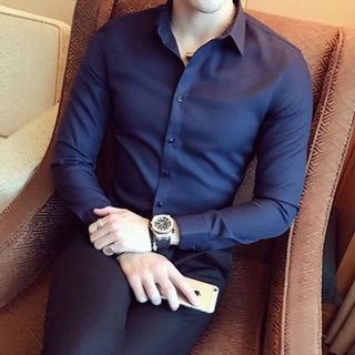 áo sơ mi nam dáng body