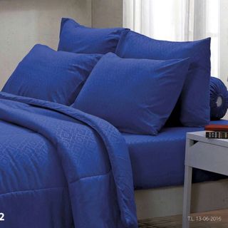 Chăn ga gối Thái Lan hiệu Tulip - bộ 6 món 18mx2m