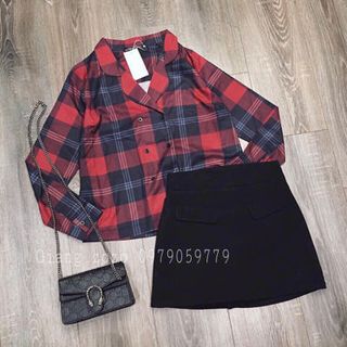 SET CV CÓ LÓT QUẦN ÁO SM CHÉO CARO