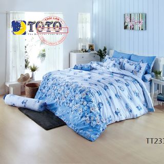 Chăn ga gối Thái Lan - TOTO - SET 5 CÁI 18mx2m