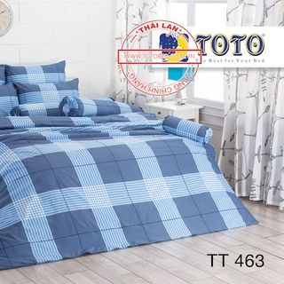 Chăn ga gối Thái Lan - TOTO - SET 5 CÁI 18mx2m