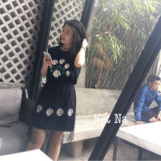 váy hoa hướng dương