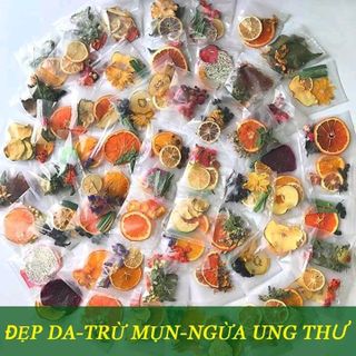 Trà detox trái cây sấy khô giảm cân
