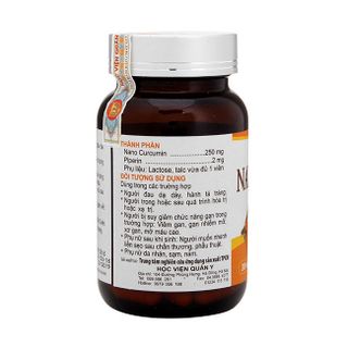 NANOCURCUMIN HỌC VIỆN QUÂN Y
