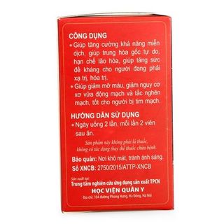 VIÊN NANG TỎI ĐEN – BLAKGARLIC - HỌC VIỆN QUÂN Y
