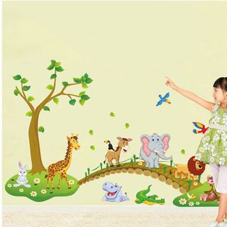 Decal Vườn Thú