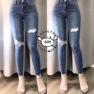 Quần Jeans Nữ MS 500 giá sỉ