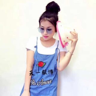 SÉT ÁO THUN YẾM DENIM QUẢNG CHÂU