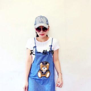 SÉT ÁO THUN YẾM DENIM QUẢNG CHÂU
