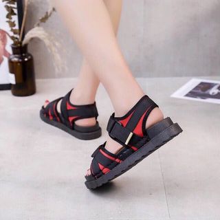 giày sandal đế lõm quai thun