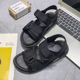 giày sandal đế lõm quai thun
