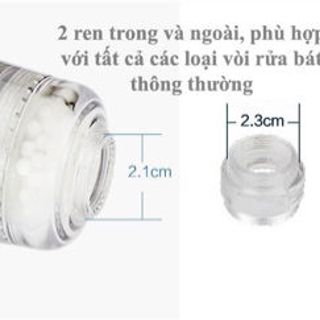 Đầu vòi rửa chén tăng áp 3 chế độ