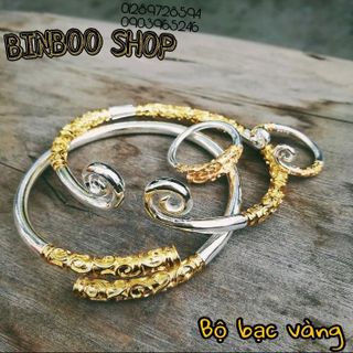 combo 2 vòng 2 nhẫn HOA DU KÝ