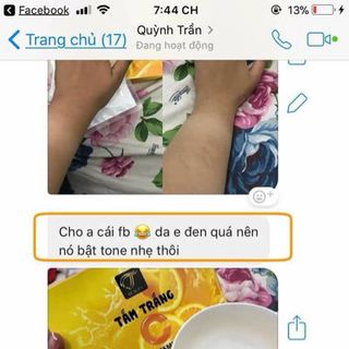 Tắm trắng cam sỉ 1x