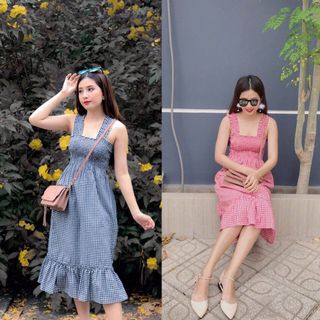 Đầm suông Caro - bao đẹp - kèm hình giá sỉ
