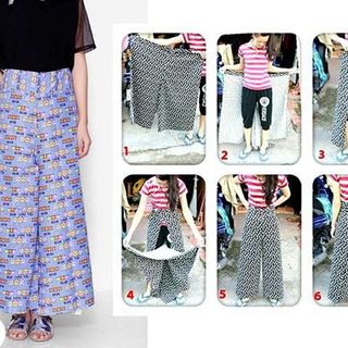 váy chống nắng dạng quần