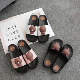 dép nhựa đế đúc gấu xinh