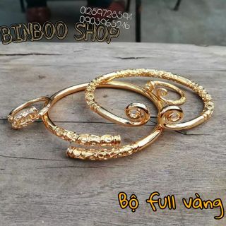 combo 2 vòng 2 nhẫn HOA DU KÝ