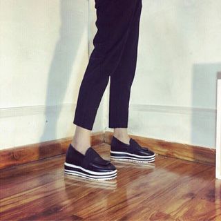 giày mọi độn đế