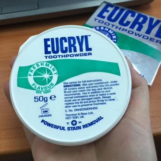 Bột làm trắng răng hương bạc hà 50gr